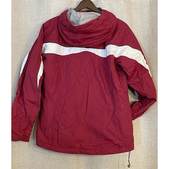 Columbia Women’s Burgundy Insulated Hooded Full Zip Ski Jacket Sz Medium - Picture 5 of 6